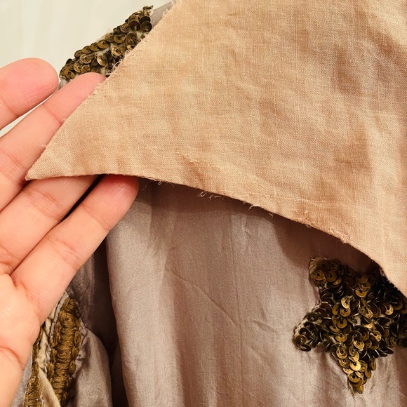 SOLD ‼️ Magnolia Pearl Silk Monique Jacket Moon dust NWT. - Picture 12 of 12